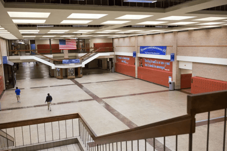 BEFORE Interior Lanier High School 1